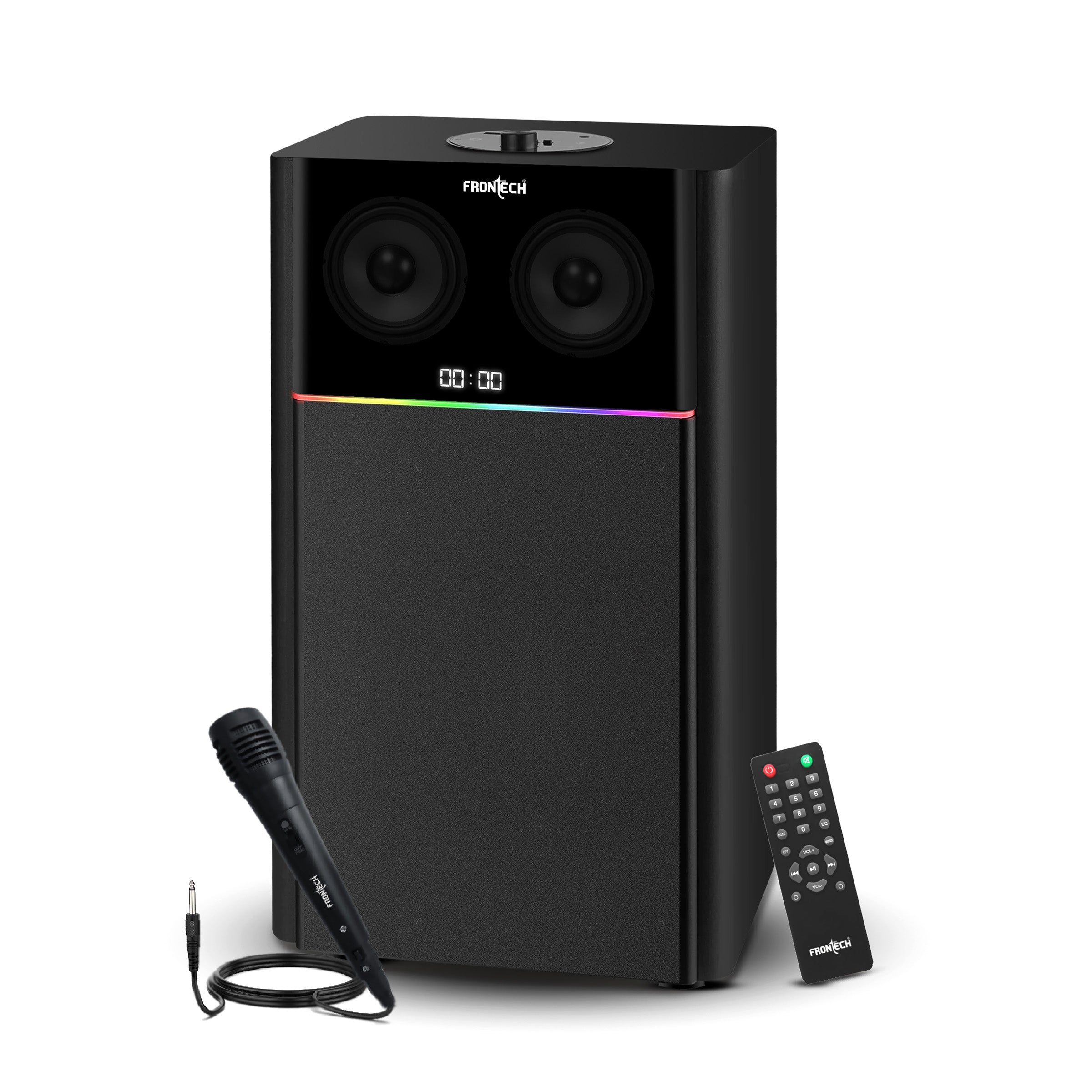 Frontech CRUX 1.0 Channel 80W Bluetooth 5.0 Tower Speaker System (SW-0161) Frontech CRUX 1.0 Channel 80W Bluetooth 5.0 Tower Speaker System (SW-0161)